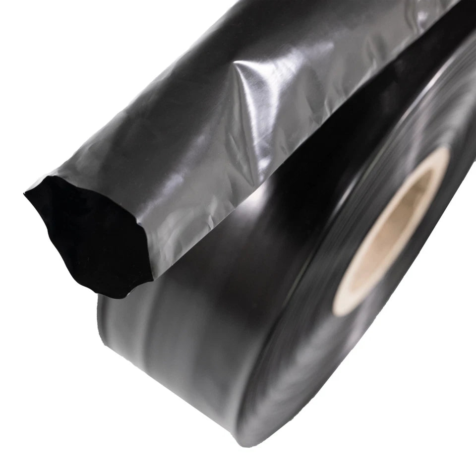 LDPE Düz Rulo Naylon Siyah 50 Mıcron 500 Metre (Kopya)